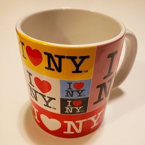 Vibrant Rainbow New York I Love NYC Mug